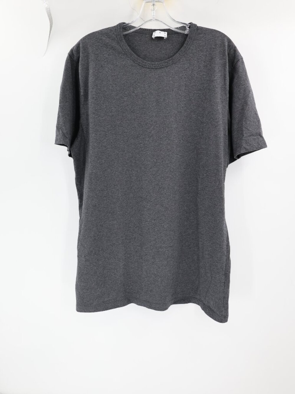 Asket The T-Shirt Men XL Organic Cotton Gray Short Sleeve Crew Neck quiet luxury